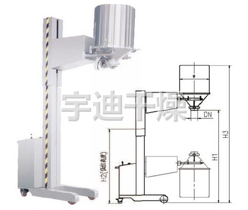 NTS系列移动伸缩提升加料机