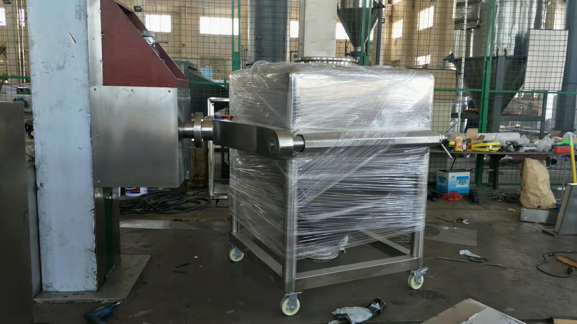 HDT系列单臂提升料斗混合机